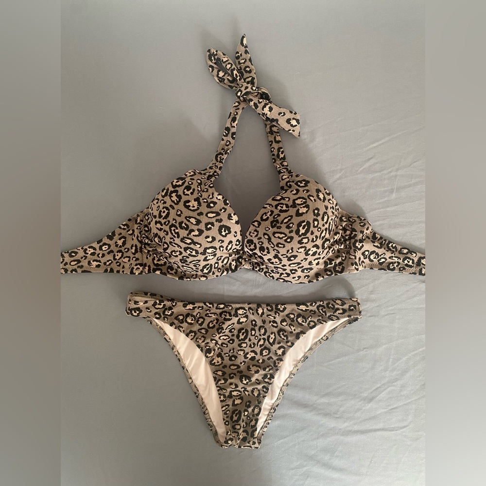 Shade & Shore Animal Print Bikini